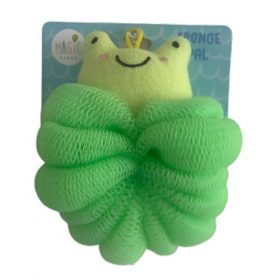 Magic Years Baby & Kids Bathing Sponge Pal - Green Frog