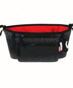 Nuby Ecofriendly Stroller Organizer With Carabiner - Black