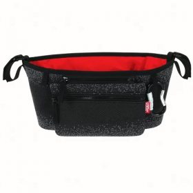 Nuby Ecofriendly Stroller Organizer With Carabiner - Black