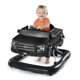 Bright Start Ford F-150 4-In-1 Baby Walker With Removable Steering Wheel - Black