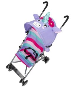 Cosco Kids Comfort Height Toddler Umbrella Stroller With Canopy Unicorn