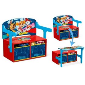 Nickelodeon Paw Patrol  2-in-1 Activity Bench & Desk By Delta Children