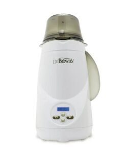 Dr, Brown Natural FlowDeluxe Baby Bottle Warmer For Breastmilk & Formula
