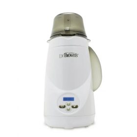 Dr, Brown Natural FlowDeluxe Baby Bottle Warmer For Breastmilk & Formula