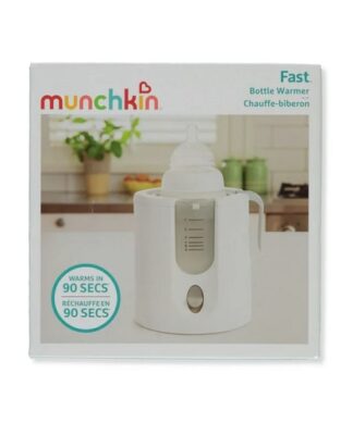 Munckin Fast Bottle Warmer - White