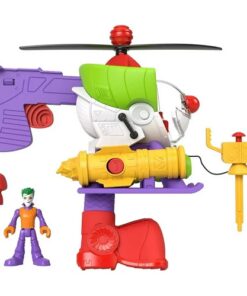 Fisher Price Imaginext DC Super Friend The Joker Robo Copter Toy Robot Figure & Helicopter 3 pcs