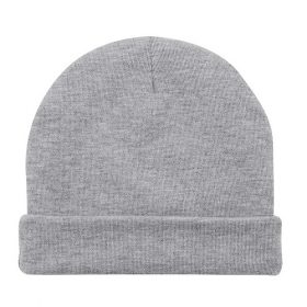 Angel Of Mine Newborn Baby Plain Cap / Hat - Grey