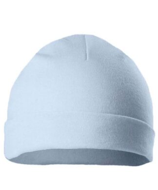 Angel Of Mine Newborn Baby Plain Cap / Hat - Blue
