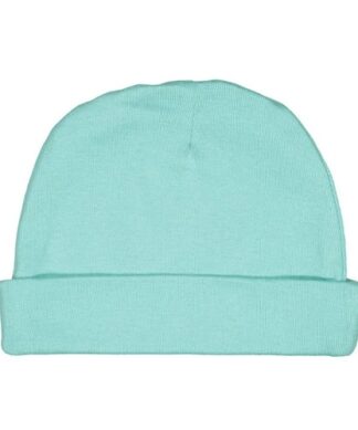 Angel Of Mine Newborn Baby Plain Cap / Hat - Mint Green