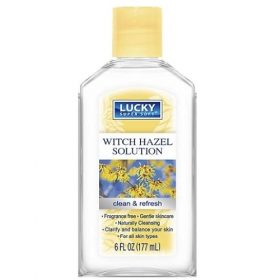 Lucky Super Soft Clean & Refresh Witch Hazel Solution 8oz