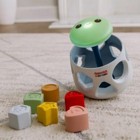 Hopscotch Lane Roll N Sort Turtle Light Up Shape Sorting Toy
