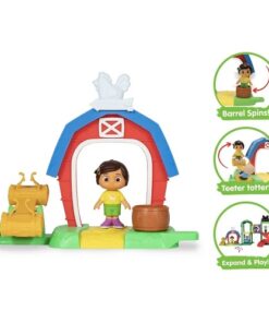 Cocomelon Fun Barn Playset , Include Nina Figure & Cocomelon Lane