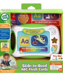 Leapfrog Slide to Read ABC Flash Cards Reading Toy For Preschooler