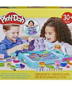 Play Doh On The Go Imagine & Store Studio Playset Wth Lights & Sound 3 Years+