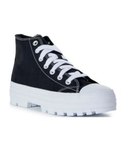 NOBO Adult High Top  Canvas Lug Sneakers -Shoe