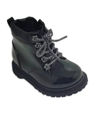 Wonder Nation Baby Girl /Boy Boots - Black Shoe