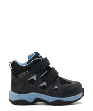 Ozark Trail Toddler Kids Unisex Waterproof Hiker Boot Shoe - Blue Black