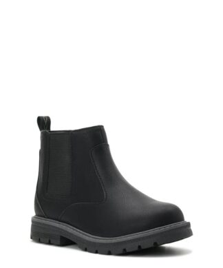 Wonder Nation Boys Chealsea Boots - Black