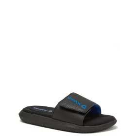 Reebok Little & Big Boys Mmemory Foam Slide Sandals - Black