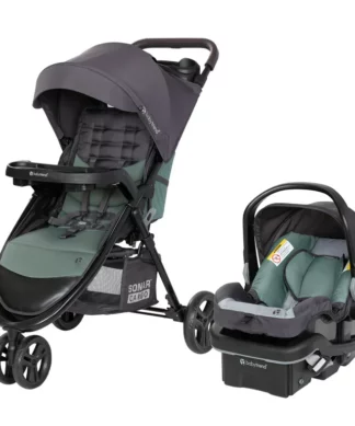 Baby Trend Sonar Cargo 3 Wheels Travel System - Infant Car Seat & Stroller