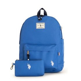 U.S Polo Assn Adult 16 Inches Water Resistant & Detachable Pouch - Sky Blue