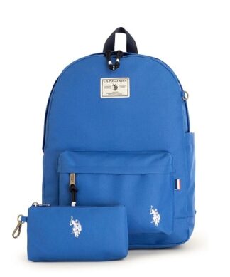 U.S Polo Assn Adult 16 Inches Water Resistant & Detachable Pouch - Sky Blue
