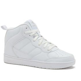 AND1 Adult White Basketball Hi-Top Sneakers - Shoe