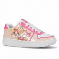 Barbie By Mattel Female Pink Casual Court Sneakers Shoe