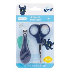 Smart Care Baby Scissors & Nail Clipper 2 Pcs Set
