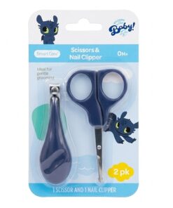 Smart Care Baby Scissors & Nail Clipper 2 Pcs Set