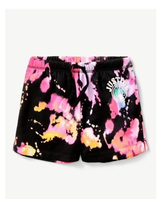 Justice Girls EDF Tie Dye Shorts