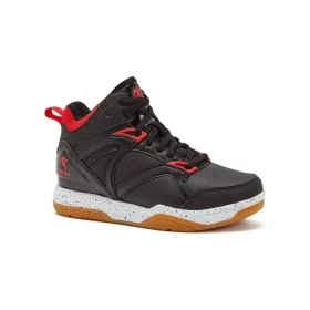 AND1 Little & Big Boys Lace-Up Basketball Sneakers - Black