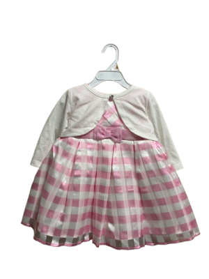 Blueberi Boulevarde Baby Girl Bold Printed Cardigan Set