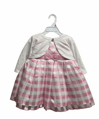 Blueberi Boulevarde Baby Girl Bold Printed Cardigan Set