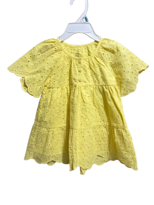 Wonder Nation Baby Girls Woven 3 Tier Dress
