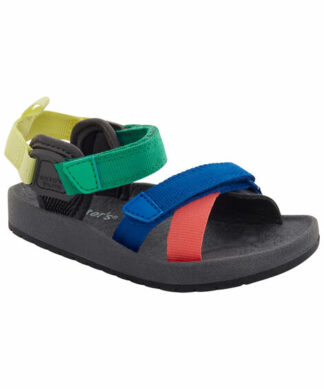 Carter's Toddler Kids Hoop & Loop Colorblock Sandals