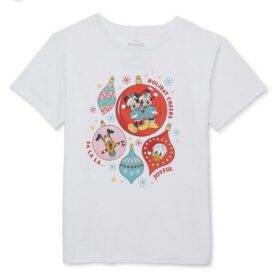 Disney Mickey & Mouse Celebration Tshirt - White