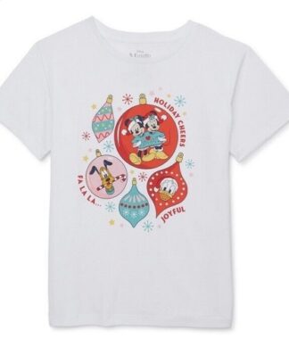 Disney Mickey & Mouse Celebration Tshirt - White