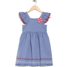 Bluberi Boulevarde Girls Sleeveless Tiered Dress
