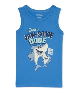 Garanimals Toddler Boys Graphic Tank Top - Blue