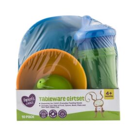 Parent's Choice Tableware Giftset, 4+ Months, 10 Pack