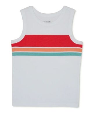 Garanimals Toddler Boys Striped Tank Top -ROGS