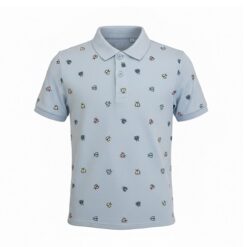 Falls Creek Toddler Boys Beetle Polo Tshirt - Blue