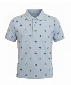 Falls Creek Toddler Boys Beetle Polo Tshirt - Blue