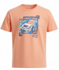 Falls Creek Boys Graphic Tshirt - Peach Tokyo