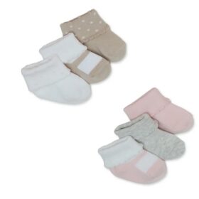Carter's Child Of Mine Baby Girls Cuffed Mary Jane 6 Pack Socks