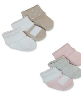 Carter's Child Of Mine Baby Girls Cuffed Mary Jane 6 Pack Socks