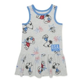 Peanut Baby Girls Americana USA Sleeveless Dress