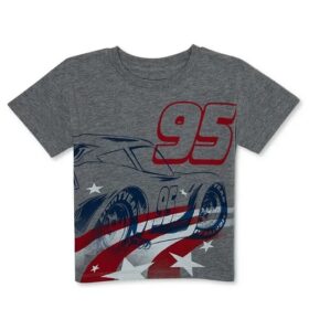 Disney Pixar Cars Toddler Boys Tshirt - Grey