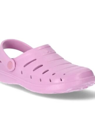 Rugged Shark Women's Clogs With Molded Footbed - Pink